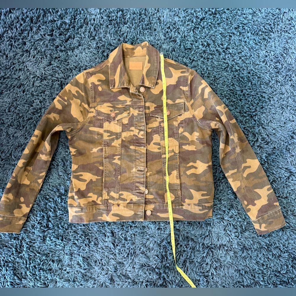 Judy Blue Camouflage Women's Denim Jacket size Small - Picture 4 of 16